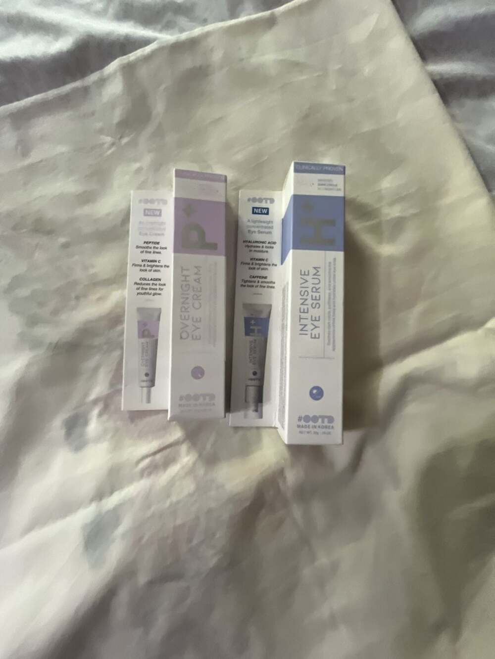 #OOTD P+ Overnight Eye Cream and H+ Intensive Eye Serum Duo Set